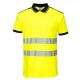Portwest PW3 Hi-Vis Polo Shirt S/S Yellow/Black XXXL - T180