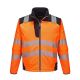Portwest PW3 Hi-Vis Softshell Jacket Orange/Black XXL - T402