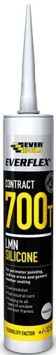 Everbuild Everflex 700T LMN Silicone White 300ml - 700TWE