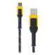 DeWalt Type C To USB-A Charging Cable 6ft DEWPA-131-1348-DW2