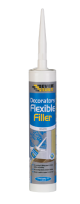 Everbuild Flexible Decorators Filler White 290ml - FLEX