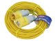Faithfull Trailing Lead 110V 14M 16A (1.5mm Cable)