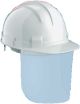 Arrow COVID-19 White Hard Hat Plus Safety Shield