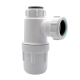 32mm Fixed Bottle Trap 38mm Seal White
