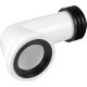 Pan Connector 90 Degree White 4