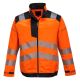 Portwest PW3 Hi-Vis Work Jacket Orange/Black Medium - T500