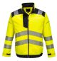 Portwest PW3 Hi-Vis Work Jacket Yellow/Black Medium - T500