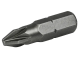 Faithfull Pozi S2 Grade Steel Screwdriver Bits PZ2 x 25mm (Pack of 25) - FAISBPZ225B