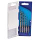 Faithfull Quick Change HSS Cobalt Impact Drill Bit (5 Pieces) - XMS24COBSET