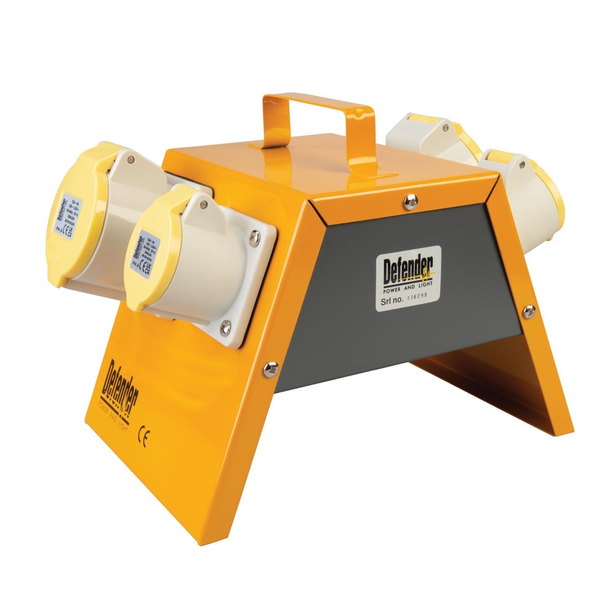 Defender Splitter Box 4 x 16A 110V