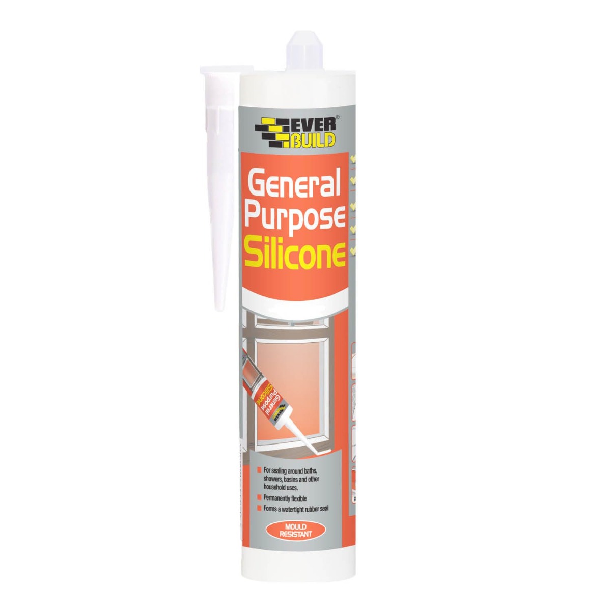 Everbuild General Purpose Silicone Sealant